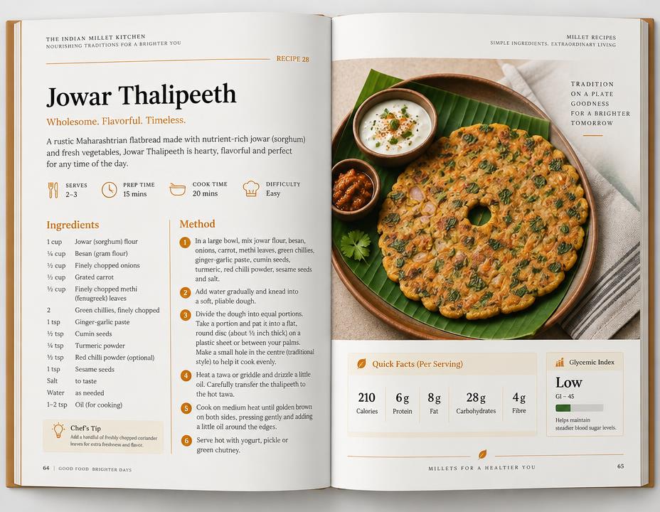 Inside page showing Quick Facts and macros for a recipe